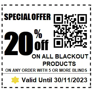 Coupons for blackout blinds